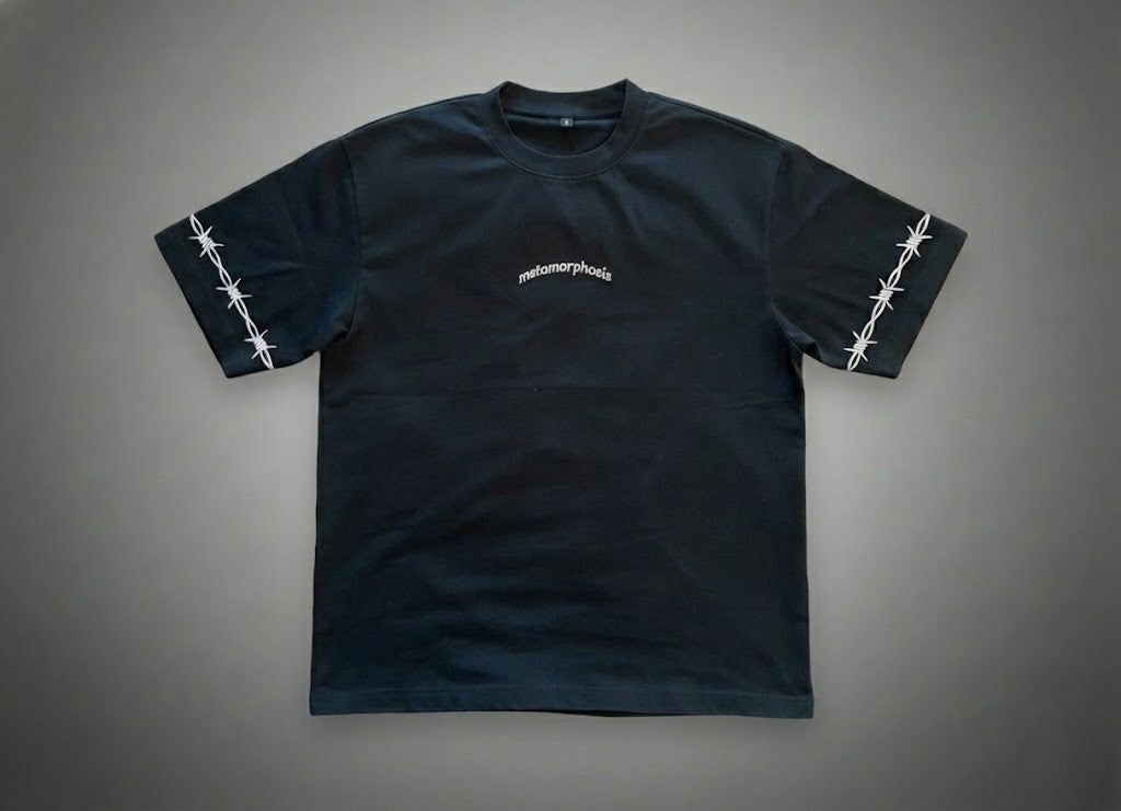 Breaking Barriers Oversized Tee in Black