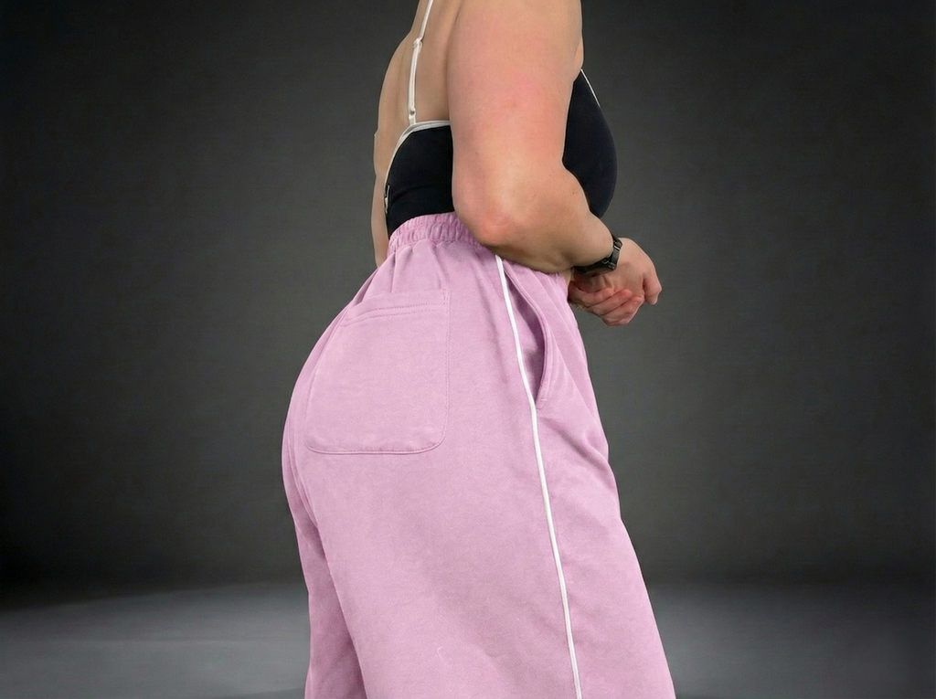 The Chrysalis Oversized Sweatpant in Pink